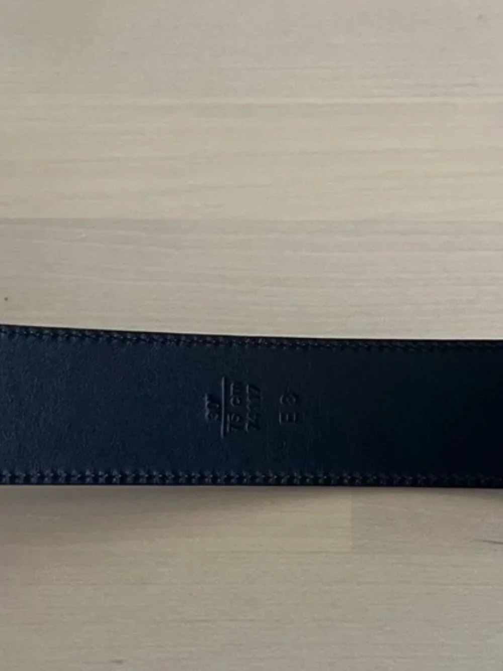 Coach Genuine Box Calf Leather Belt